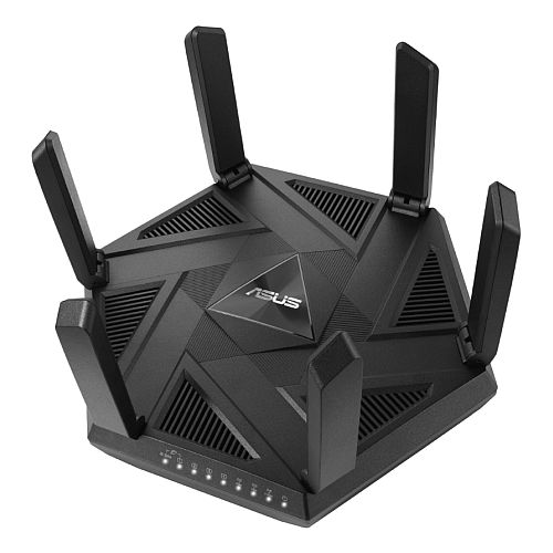 Asus (RT-AXE7800) AXE7800 Wi-Fi 6E Tri-Band Router, 6GHz Band, 2.5G WAN/LAN, USB, AiMesh, One-Tap Safe Browsing, Enhanced Security Asus (RT-AXE7800) AXE7800 Wi-Fi 6E Tri-Band Router, 6GHz Band, 2.5G WAN/LAN, USB, AiMesh, One-Tap Safe Browsing, Enhanced Security